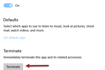 Photos App not working in Windows 10