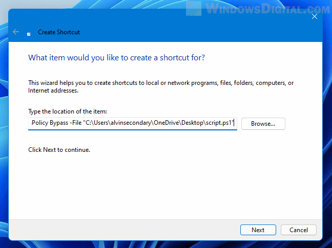 PowerShell Bypass Execution Policy Windows 11