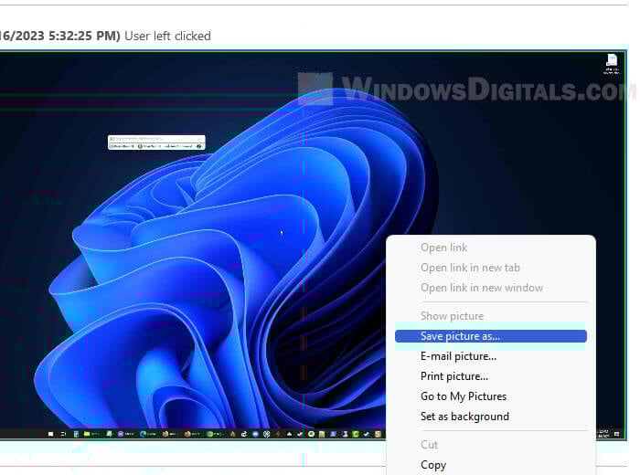 Print screen with mouse pointer