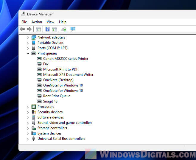 Printer Drivers Windows 11