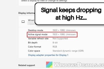 RX 9070 XT Screen Goes Black or Loses Signal at High Refresh Rate