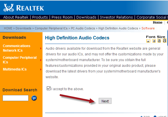 latest realtek audio driver windows 10 64 bit