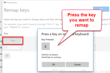 Reassign keyboard keys in Windows 11