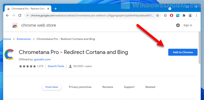 Redirect Bing ke Google di Chrome Windows 11