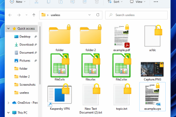 Remove Padlock Lock Icon From Files in Windows 11