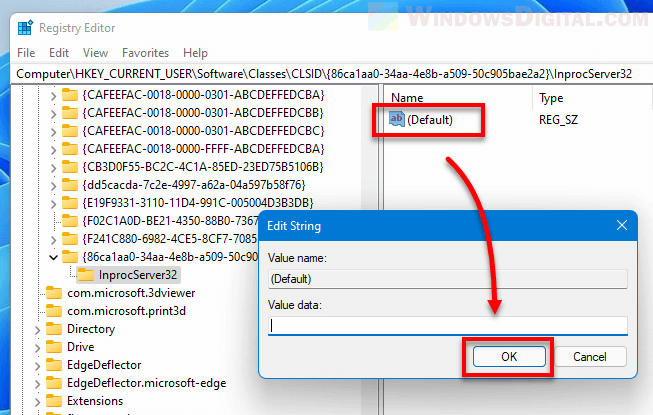 Remove show more options right-click Windows 11