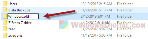 Delete Windows.old Folder in Windows 11/10 - Access Denied?