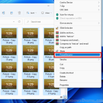Rename multiple files at once in Windows 11
