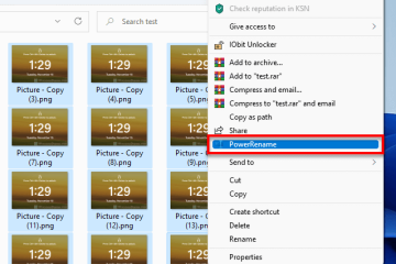 Rename multiple files at once in Windows 11