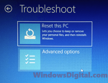 Reset PC The computer restarted unexpectedly loop
