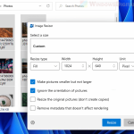 Resize Multiple Images At Once in Windows 11