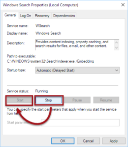 Search Indexer in Windows 11/10 High CPU or Disk Usage