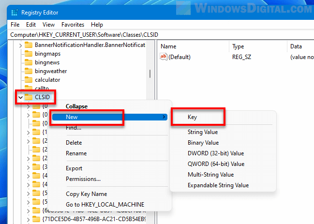 Restore old right-click menu Windows 11
