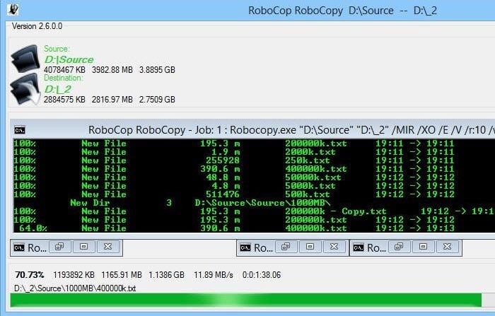 RoboCop RoboCopy