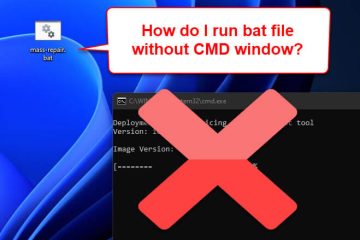 Run Batch Files Without CMD Window