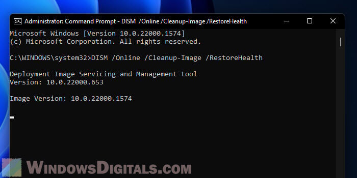 DISM fix Update Orchestrator Service missing