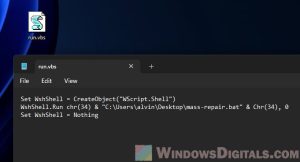batch file to open cmd and run commands