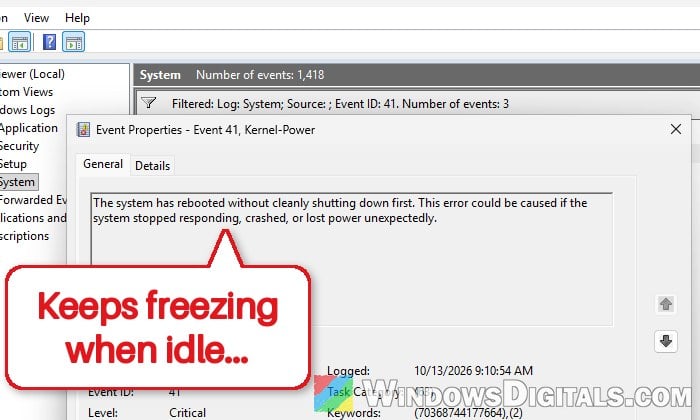 Ryzen PC Freezes at Idle or Light Load, Why?