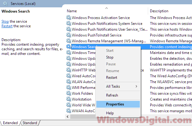 Windows Search Service