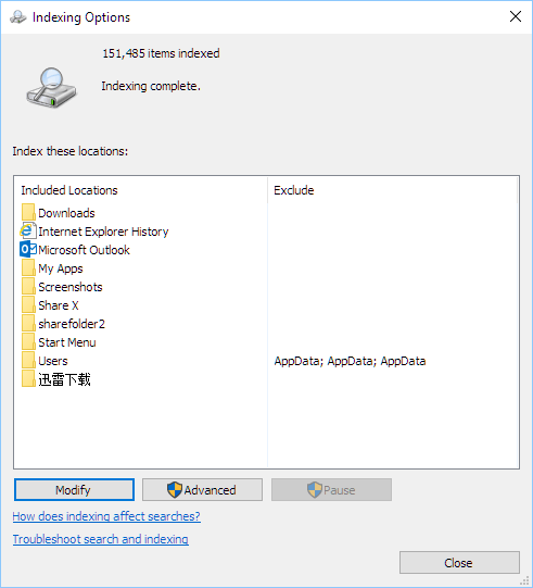 Fixing Search Indexer High CPU usage