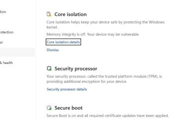 Secure Boot Failed Signature Verification After Resetting Keys