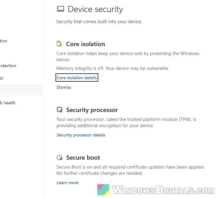 Secure Boot Failed Signature Verification After Resetting Keys