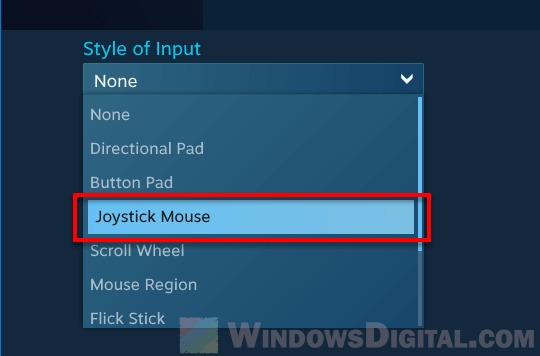 Set Wireless Controller as Mouse in Windows 11 PC