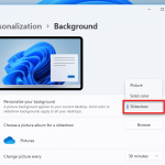 Set up Wallpaper Slideshow in Windows 11