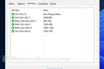 Shortcut Keys to Scale and Adjust Window Size in Windows 11