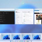 Shortcut key to minimize all Windows 11