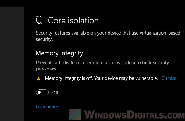 Ssudbus.sys Memory Integrity