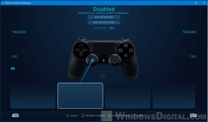 Steam Controller Configuration