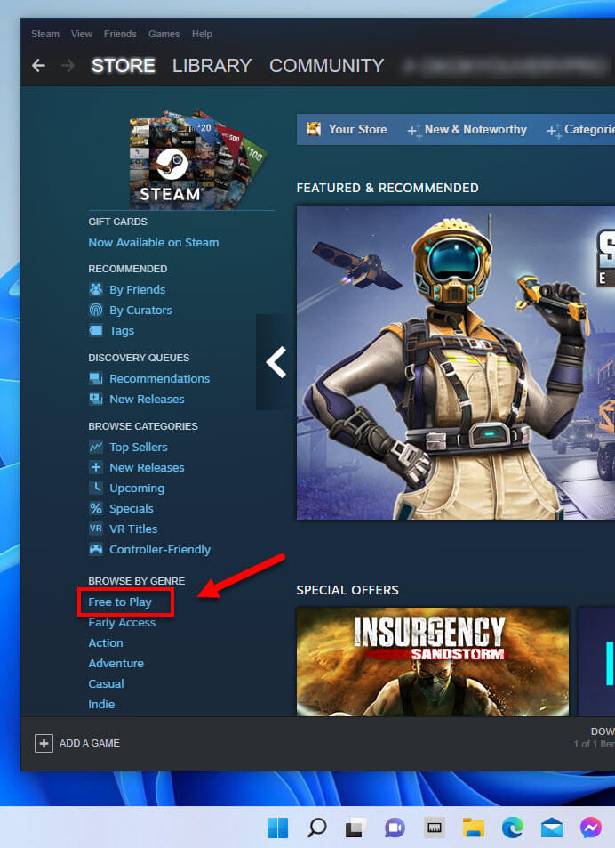Steam free to play genre games
