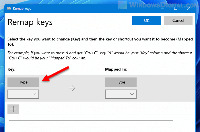 Swap Ctrl and Alt keys Windows 11