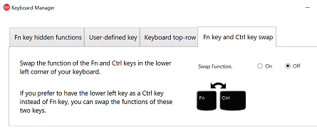 Swap Ctrl and Fn keys Windows 11