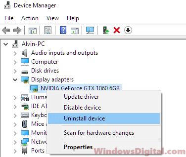 Uninstall driver to fix BSOD Windows 11/10