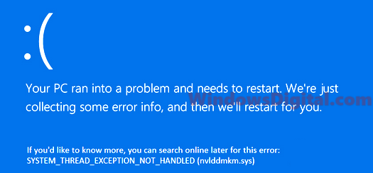 System Thread Exception Not Handled Windows 10/11 BSOD