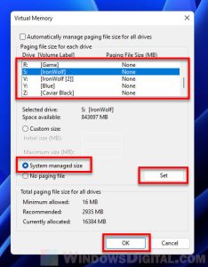 How to Delete Pagefile.sys in Windows 11