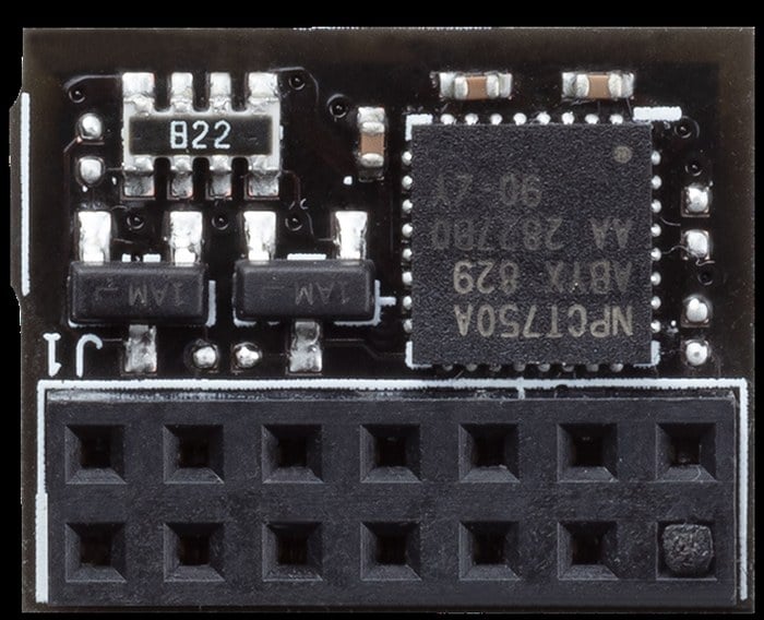 TPM 2.0 module for motherboard TPM header