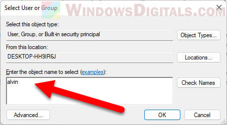 Take ownership of a registry key Windows 11
