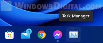 Task Manager Windows 11 Taskbar