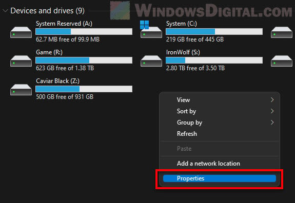 This PC Properties Windows 11