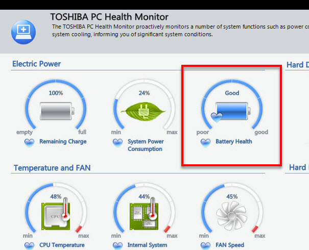 Toshiba laptop won't work on battery