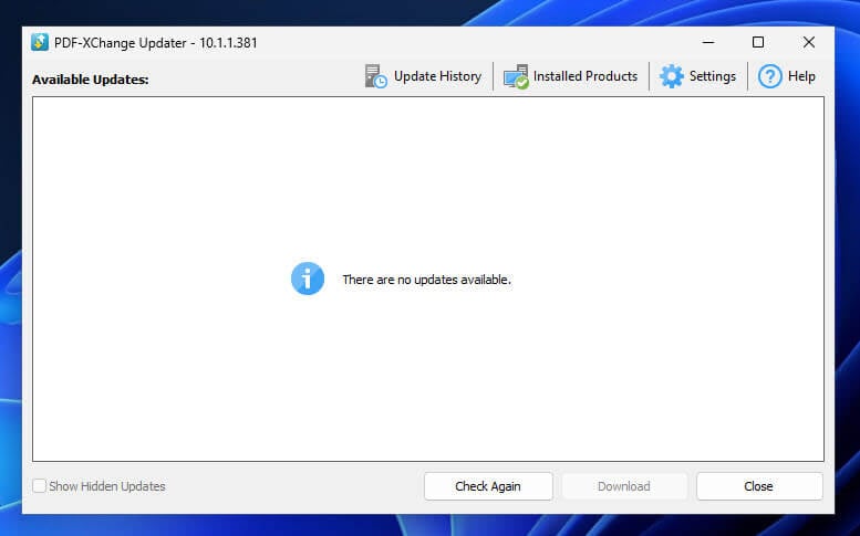 Tracker Updater Windows 11 10