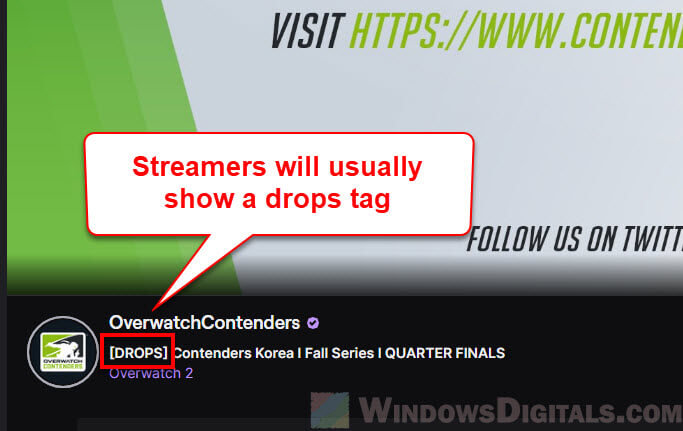 Twitch Drops not appearing in game