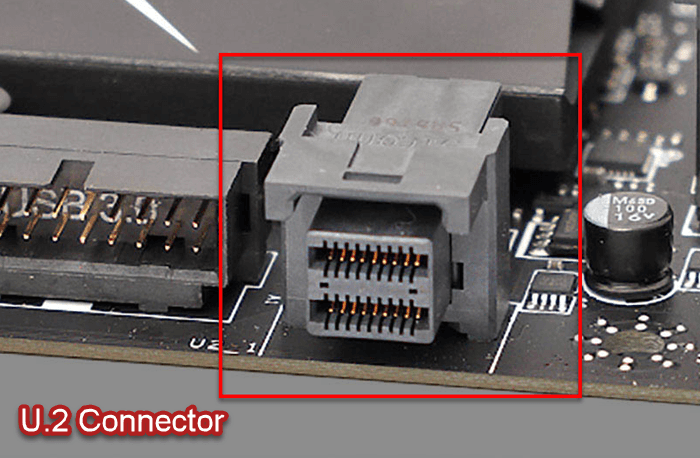 U.2 SFF-8639 SSD Connector