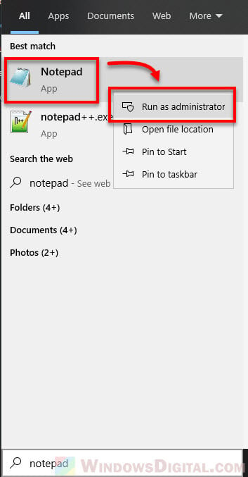 Unable to Save Hosts File in Windows 10