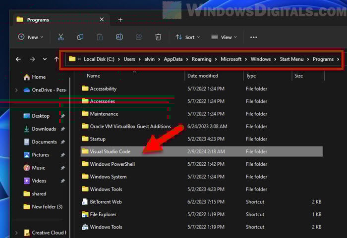 Uninstall VS Code and all its extensions
