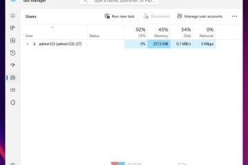 Unknown Email Address in Task Manager's Users Tab, What Does It Mean?