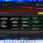 Update NVIDIA graphics driver Windows 11